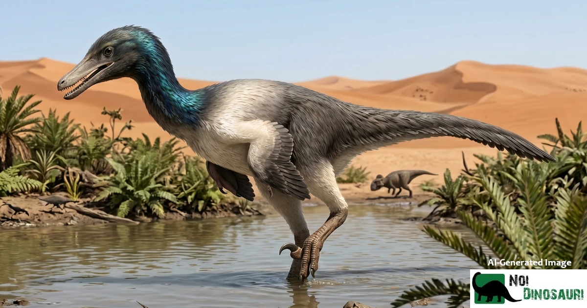 Halszkaraptor escuilliei corso d'acqua Laurasia orientale