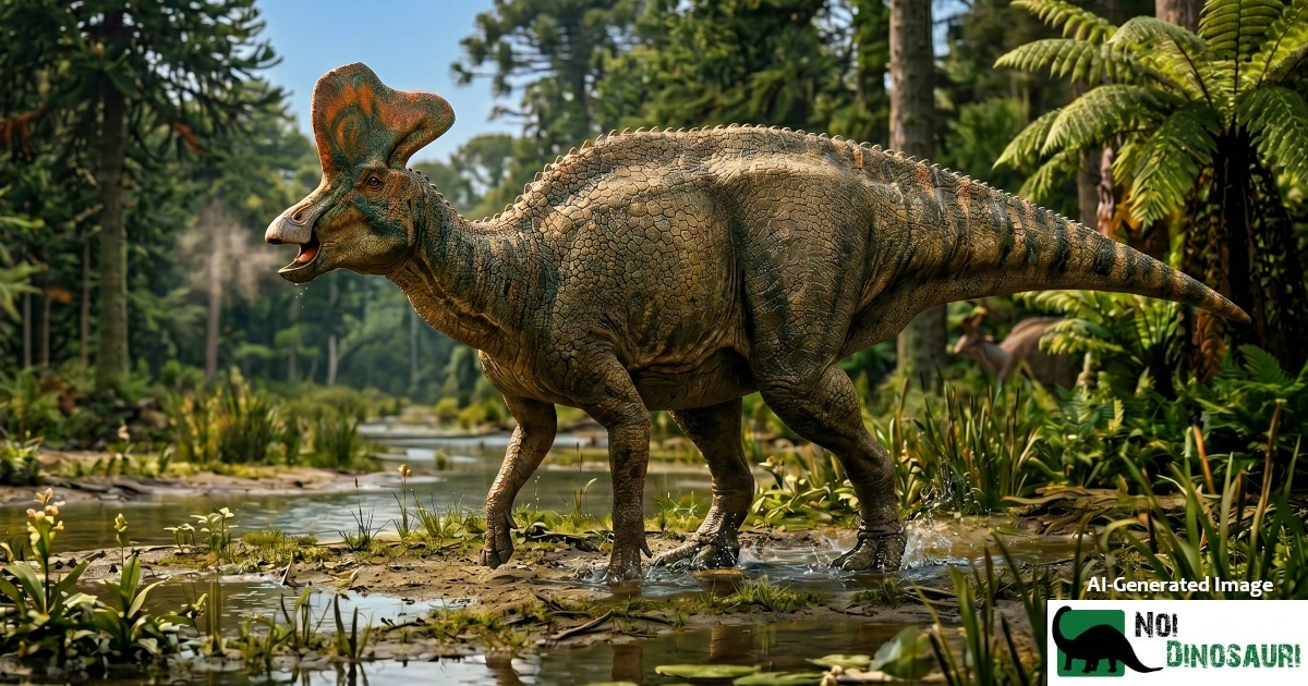 Lambeosaurus lambei Ornitopode